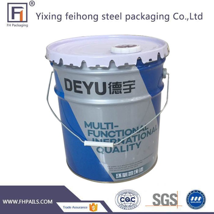 5 جالون الصلب سطل للدهان